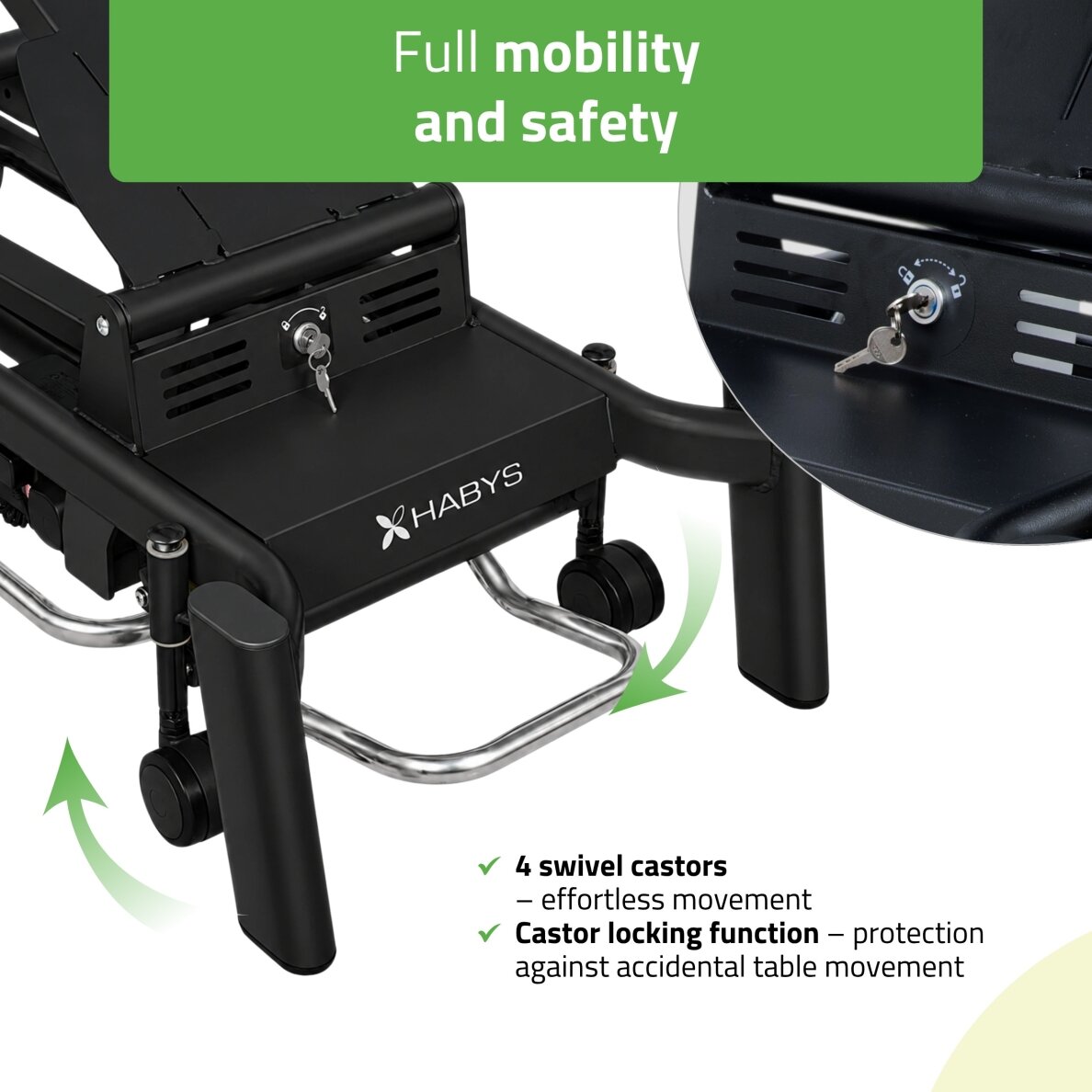 UPRIGHT CHIRO Z7 elektrinis chiropraktikos ir manualinės terapijos stalas su DROP sistema, 7 segmentų 5