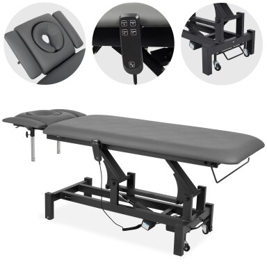 FORTIS 4 ERGO professional electric 4-section massage and physiotherapy bed with manual control FORTIS 4 ERGO professional electric 4-section massage and physiotherapy bed with manual control