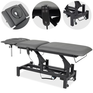 FORTIS 5 ERGO professional electric 5-part massage and physiotherapy table, 2 motors FORTIS 5 ERGO professional electric 5-part massage and physiotherapy table, 2 motors