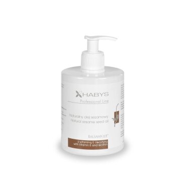 HABYS NATURAL SESAME Натуральное кунжутное масло для массажа, 450 мл.