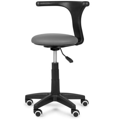 Professional master chair for beauticians and beauty salons TESSA, gray Professional master chair for beauticians and beauty salons TESSA, gray