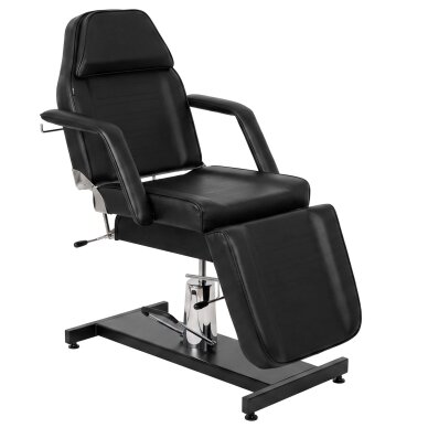 Professional hydraulic chair-bed ALORA for cosmetology, massage and tattoo procedures, black Professional hydraulic chair-bed ALORA for cosmetology, massage and tattoo procedures, black