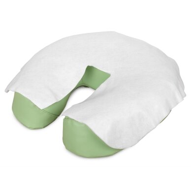 Disposable sheet for facial opening for U-shaped massage tables made of non-woven material, 100 pcs. 3