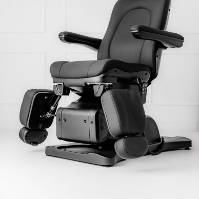 Профессиональное электрическое кресло для подологии SORINA PRO7, черное. 6