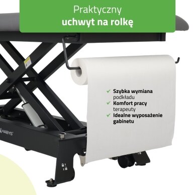 Profesionalus elektrinis manualinės terapijos ir masažo stalas EVERO CROSS X4 ERGO, pilkos spalvos 7 Profesionalus elektrinis manualinės terapijos ir masažo stalas EVERO CROSS X4 ERGO, pilkos spalvos 7