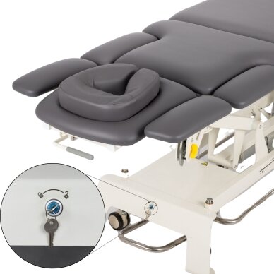 EVERO X7 ERGO professional electric 7-section massage and physiotherapy bed with foot control 11