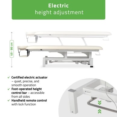 FORTIS 1 professional electric massage and physiotherapy bed 2