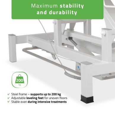 FORTIS 1 professional electric massage and physiotherapy bed 4