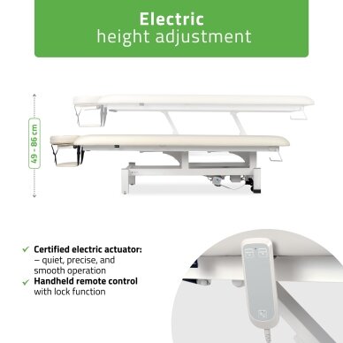 Professional massage and physiotherapy table-bed with remote control FORTIS 1 1 Professional massage and physiotherapy table-bed with remote control FORTIS 1 1