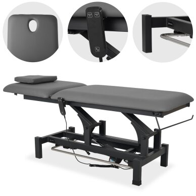 FORTIS 2 professional electric massage and physiotherapy bed with manual and foot control FORTIS 2 professional electric massage and physiotherapy bed with manual and foot control
