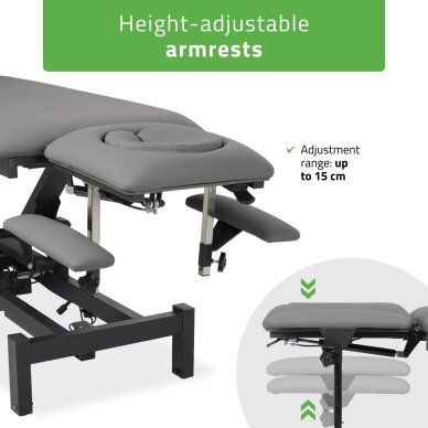 FORTIS 4 ERGO professional electric 4-section massage and physiotherapy bed with manual control 7 FORTIS 4 ERGO professional electric 4-section massage and physiotherapy bed with manual control 7