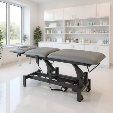 FORTIS 5 ERGO professional electric 5-part massage and physiotherapy table, 2 motors 1