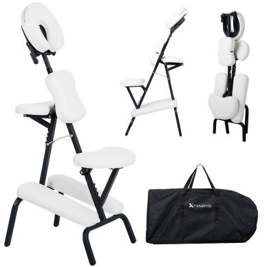 Professional folding tattoo and massage chair FLEXO, white