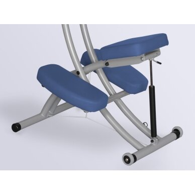 Professional folding massage and physiotherapy chair PRESTIGE-REH, blue 1 Professional folding massage and physiotherapy chair PRESTIGE-REH, blue 1