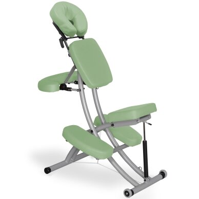 Professional folding massage and physiotherapy chair PRESTIGE-REH, green Professional folding massage and physiotherapy chair PRESTIGE-REH, green