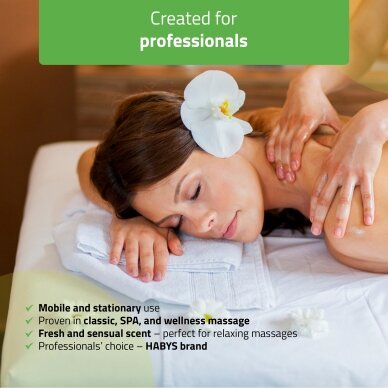 HABYS DAILY SPA massage oil with jasmine and vanilla, 1000 ml 4 HABYS DAILY SPA massage oil with jasmine and vanilla, 1000 ml 4