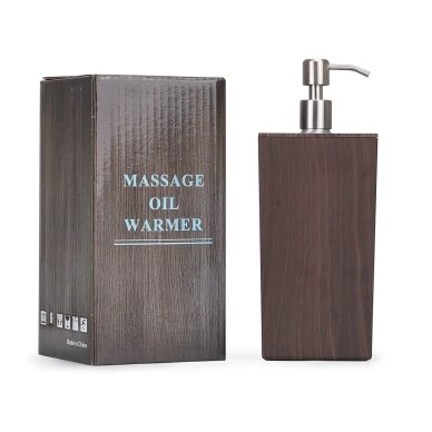 Profesionalus masažo aliejaus šildytuvas DARK BROWN, 300ml 1 Profesionalus masažo aliejaus šildytuvas DARK BROWN, 300ml 1