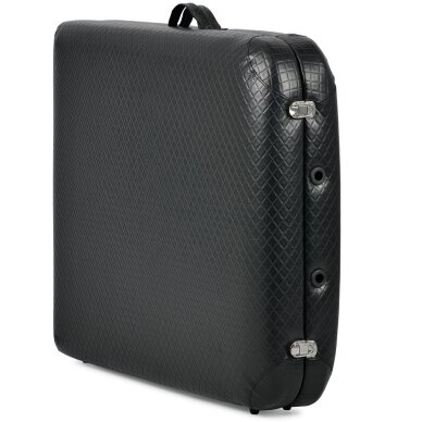 ESTETIC DARK professional folding quilted cosmetology and massage table, black 5