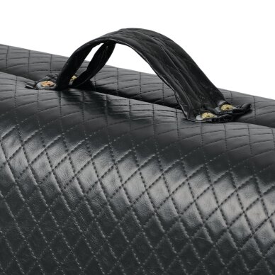 ESTETIC DARK professional folding quilted cosmetology and massage table, black 6 ESTETIC DARK professional folding quilted cosmetology and massage table, black 6