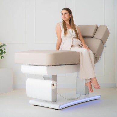 PRESTIA profesionali elektrinė kosmetologinė ir masažo lova-gultas su šildymo funkcija, pilkos spalvos 13 PRESTIA profesionali elektrinė kosmetologinė ir masažo lova-gultas su šildymo funkcija, pilkos spalvos 13