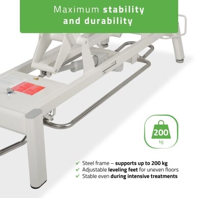 PROXIMA V2 ERGO professional electric massage and physiotherapy bed, gray 5 PROXIMA V2 ERGO professional electric massage and physiotherapy bed, gray 5