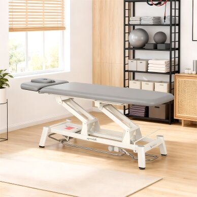 PROXIMA V2 ERGO professional electric massage and physiotherapy bed, gray 1
