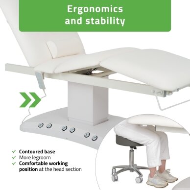 SERENITY ERGO 4 profesionali SPA ir masažo elektrinė lova-gultas su šildymo funkcija, baltos spalvos 6 SERENITY ERGO 4 profesionali SPA ir masažo elektrinė lova-gultas su šildymo funkcija, baltos spalvos 6