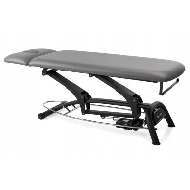 Professional massage and physiotherapy table - bed 2 parts AGILA 2, gray Professional massage and physiotherapy table - bed 2 parts AGILA 2, gray
