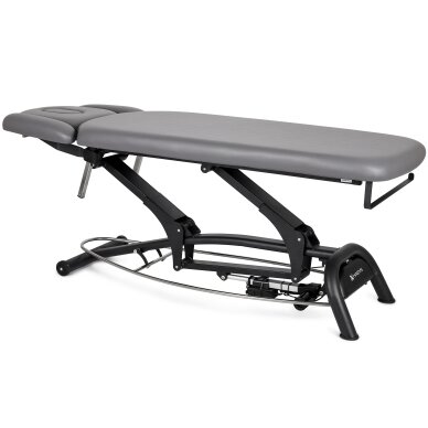 Professional massage and physiotherapy table - bed 4 parts AGILA 4, gray 1 Professional massage and physiotherapy table - bed 4 parts AGILA 4, gray 1