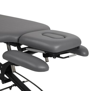 Professional massage and physiotherapy table - bed 4 parts AGILA 4, gray 2