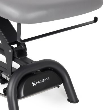Professional massage and physiotherapy table - bed 4 parts AGILA 4, gray 4 Professional massage and physiotherapy table - bed 4 parts AGILA 4, gray 4