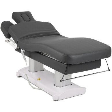 GEMINI FLEX Профессиональный массажный стол-кровать с функцией подогрева, серый. 1