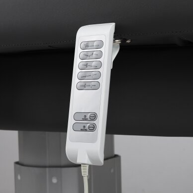 GEMINI FLEX Профессиональный массажный стол-кровать с функцией подогрева, серый. 9