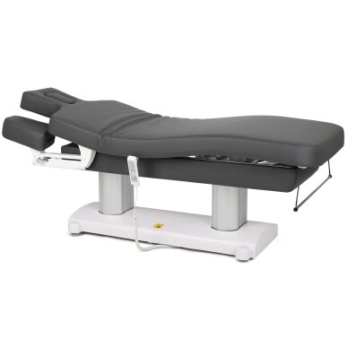 GEMINI FLEX Профессиональный массажный стол-кровать с функцией подогрева, серый. 3 GEMINI FLEX Профессиональный массажный стол-кровать с функцией подогрева, серый. 3