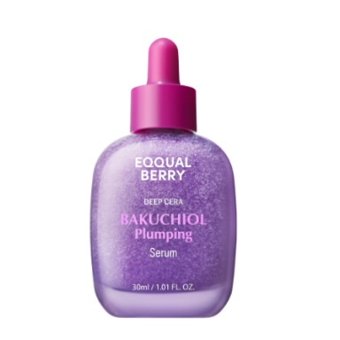 EQQUALBERRY BAKUCHIOL PLUMPING nourishing and firming facial serum, 30 ml EQQUALBERRY BAKUCHIOL PLUMPING nourishing and firming facial serum, 30 ml