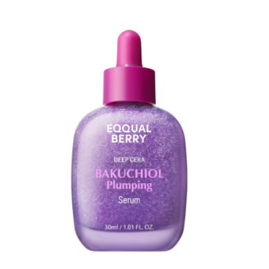 EQQUALBERRY BAKUCHIOL PLUMPING nourishing and firming facial serum, 30 ml