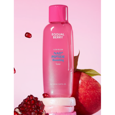 EQQUALBERRY NAD+ PEPTIDE BOOSTING TONER firming facial toner with NAD+ and peptides, 150 ml 2 EQQUALBERRY NAD+ PEPTIDE BOOSTING TONER firming facial toner with NAD+ and peptides, 150 ml 2