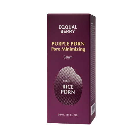 EQQUALBERRY PURPLE PDRN PORE MINIMIZING smoothing and pore-minimizing facial serum, 30 ml 1
