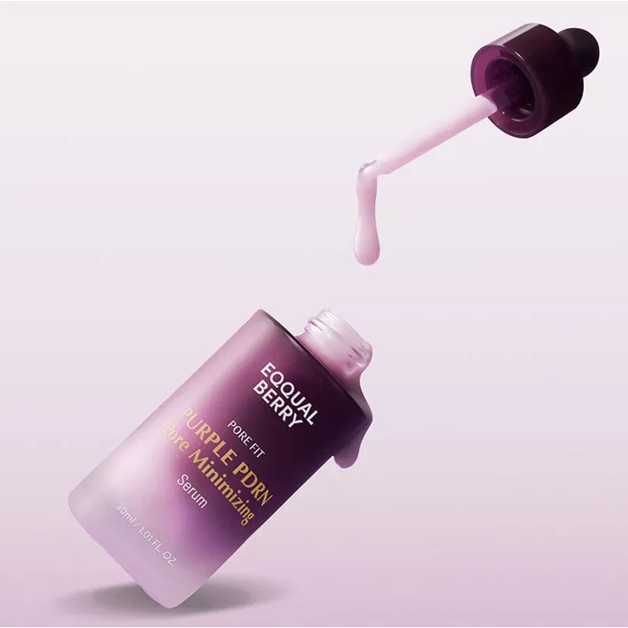 EQQUALBERRY PURPLE PDRN PORE MINIMIZING smoothing and pore-minimizing facial serum, 30 ml 3 EQQUALBERRY PURPLE PDRN PORE MINIMIZING smoothing and pore-minimizing facial serum, 30 ml 3