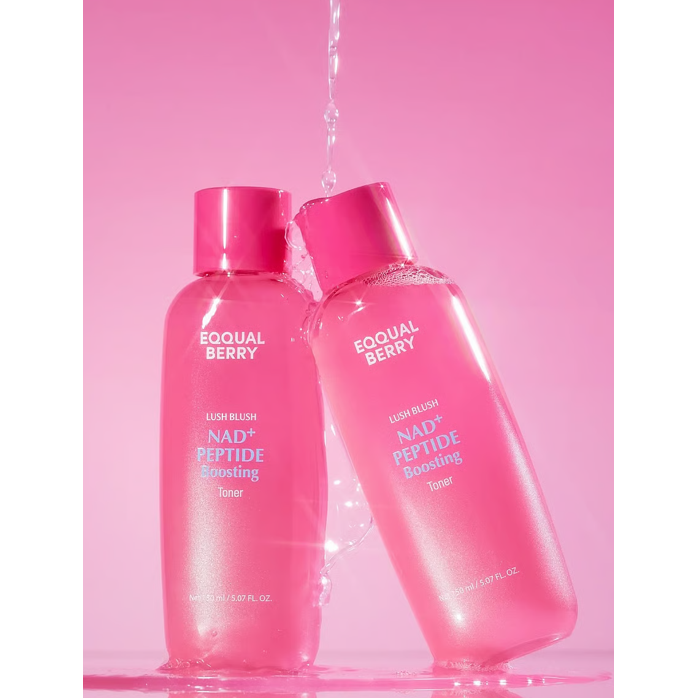 EQQUALBERRY NAD+ PEPTIDE BOOSTING TONER firming facial toner with NAD+ and peptides, 150 ml 1