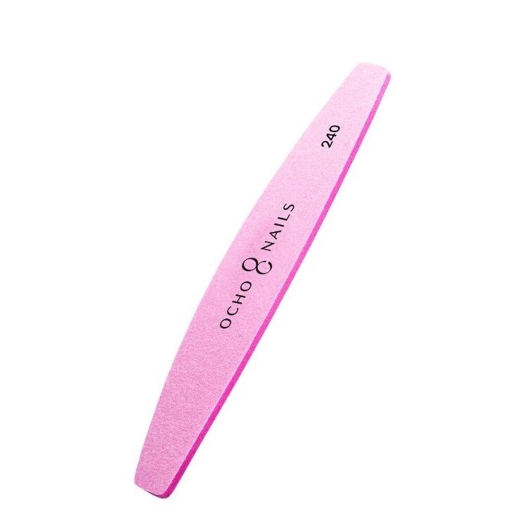OCHO NAILS vienkartiniai klijuojami poliruoklio lapeliai 240 gritų (10 vnt.) OCHO NAILS vienkartiniai klijuojami poliruoklio lapeliai 240 gritų (10 vnt.)