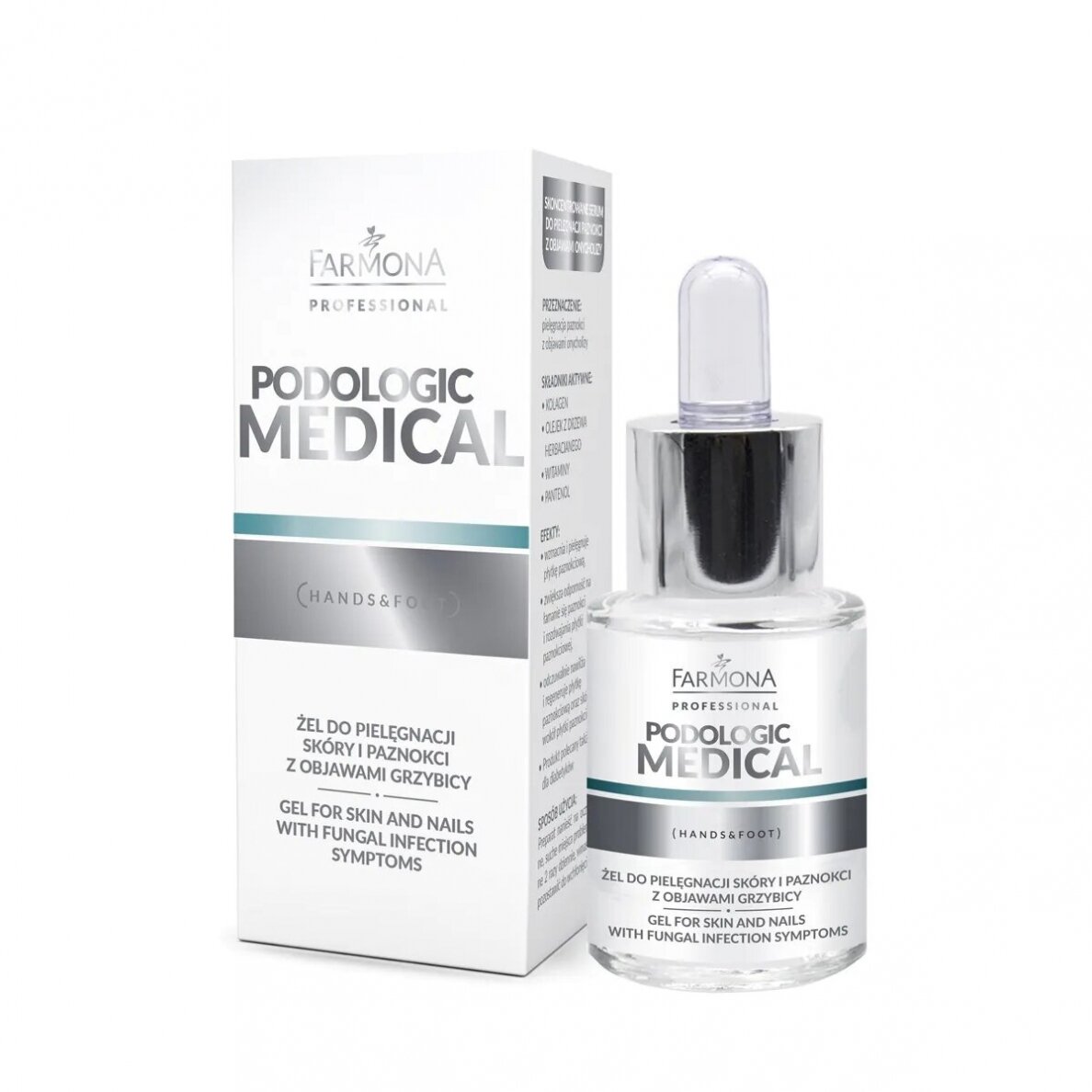 FARMONA PODOLOGIC MEDICAL soothing and regenerating gel for skin and nail care against mycosis (fungus), 15ml FARMONA PODOLOGIC MEDICAL soothing and regenerating gel for skin and nail care against mycosis (fungus), 15ml