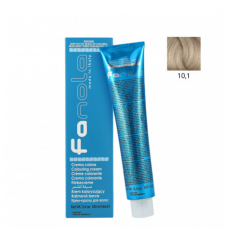 Fanola Color Cream 10.1 BLONDE PLATINUM ASH profesionalūs plaukų dažai, 100 ml.