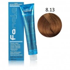 Fanola Color Cream 8.13 LIGHT BLONDE BEIGE profesionalūs plaukų dažai, 100 ml.