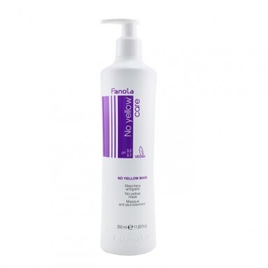 FANOLA NO YELLOW MASK mask for neutralizing yellow tones FANOLA NO YELLOW MASK mask for neutralizing yellow tones