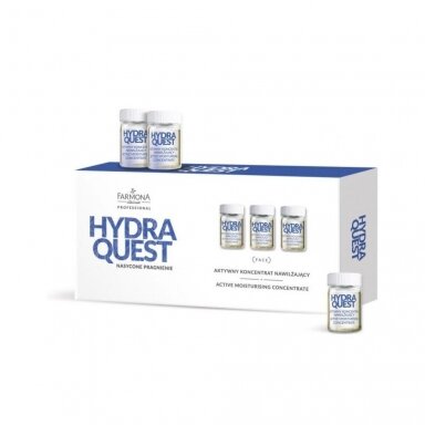 FARMONA HYDRA QUEST active moisturizing concentrate, 10 x 5 ml. FARMONA HYDRA QUEST active moisturizing concentrate, 10 x 5 ml.