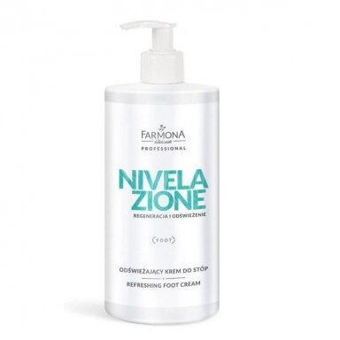 FARMONA NIVELAZIONE - antibakterinis/antiperspirantinis vėsinantis pėdų ir kojų kremas, 500 ml. FARMONA NIVELAZIONE - antibakterinis/antiperspirantinis vėsinantis pėdų ir kojų kremas, 500 ml.