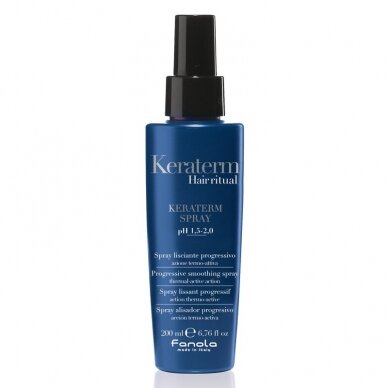 FANOLA KERATERM SPRAY tiesinantis purškiklis su keratinu, 200 ml FANOLA KERATERM SPRAY tiesinantis purškiklis su keratinu, 200 ml