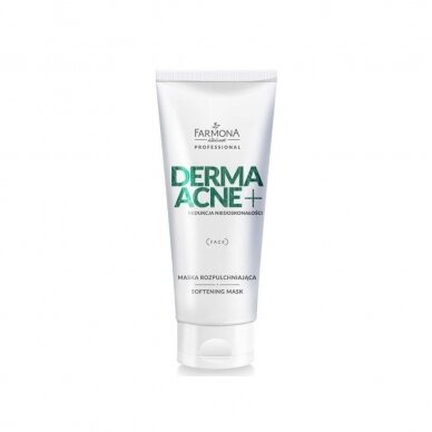 FARMONA DERMA ACNE emollient face mask for plump skin before cleansing, 200 ml.