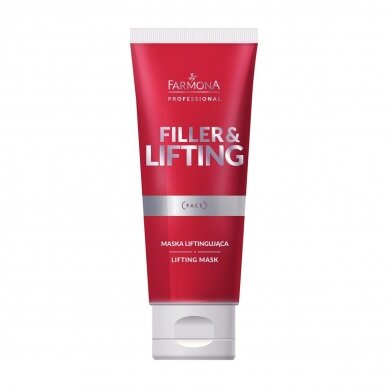 FARMONA FILLER & LIFTING lifting facial skin mask with TENS&UP™ complex, 200 ml